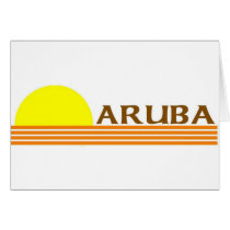 Aruba Greeting Card