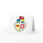 Aruba Coat of Arms Greeting Card