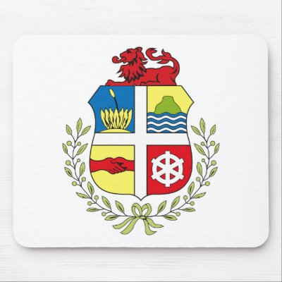 Aruba Coat of Arms Mousepad by FlagTshirts