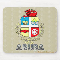 Aruba Coat of Arms Mousepads