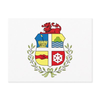 Aruba Coat of Arms Postcard by FlagTshirts