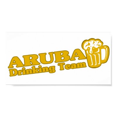 Aruba Drinking Team Poster by repofcountries