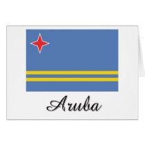 Aruba Flag Design Cards