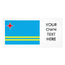 Aruba Flag Photo Card Template