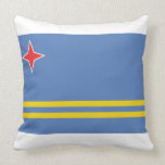Aruba Flag Throw Pillows