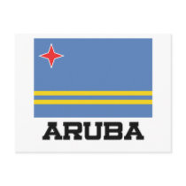 Aruba Flag Post Cards