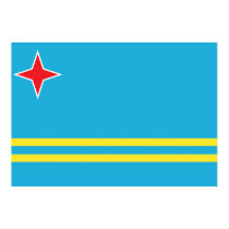 Aruba Flag posters