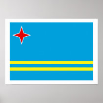 Aruba Flag Posters