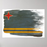 Aruba Flag Posters posters