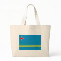 Aruba Flag Tote Bag by FlagTshirts Aruba Flag Tote Bag