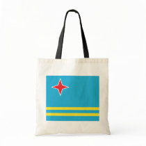 Aruba High quality Flag Canvas Bag