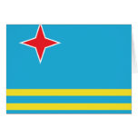 Aruba High quality Flag Card