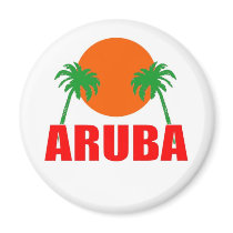 Aruba Fridge Magnet