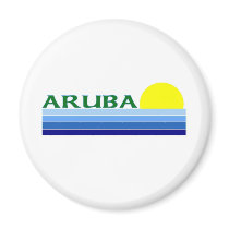 Aruba Refrigerator Magnet