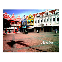 Aruba, Oranjestad Postcard