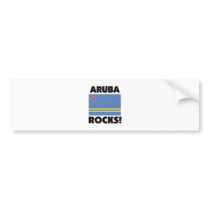 Aruba Rocks Bumper Sticker