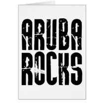 Aruba Rocks Greeting Cards