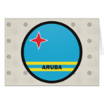 Aruba Roundel quality Flag Card