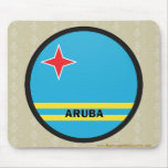 Aruba Roundel quality Flag Mouse Pad