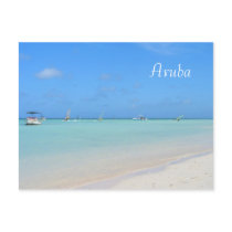 Aruba Sailboarding Postcard
