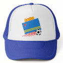 Aruba Soccer Team hats by worldwidesoccer Aruba Soccer Team hats