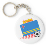 Aruba Soccer Team Keychains