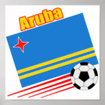 Aruba Soccer Team posters
