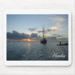 Aruba Sunset - Boat Mouse Pad