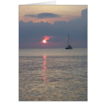 Aruba Sunset vertical cards