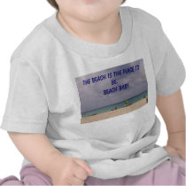 aruba, The beach is the place to be. Beach Baby Tee Shirts