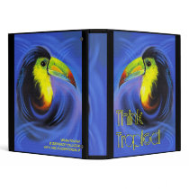 Aruba Toucan binder by BeckCalli Aruba Toucan binder
