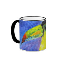 Aruba Toucan mug by BeckCalli Aruba Toucan mug