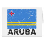 Aruba Vintage Flag Cards