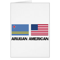 Aruban American cards by flagshirt Aruban American cards