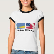 Aruban American t-shirts by flagshirt Aruban American t-shirts