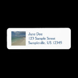 Aruban Beach Return Address Label