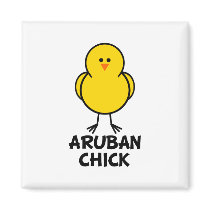 Aruban Chick magnets