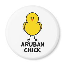Aruban Chick magnets