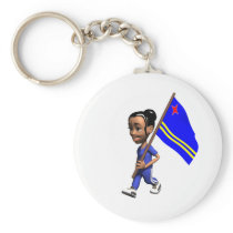 Aruban Girl Key Chains