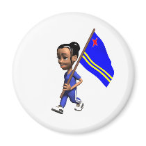 Aruban Girl Magnets