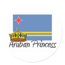Aruban Princess stickers by flagshirt Aruban Princess stickers