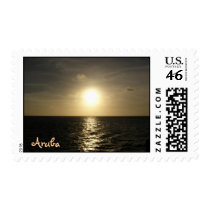 Aruban Sunset Stamp