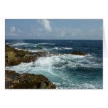 Aruba's Rocky Coast Card