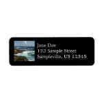 Aruba's Rocky Coast Return Address Label