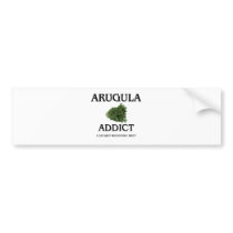Arugula Addict Bumper Sticker