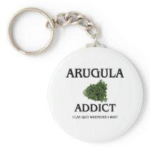 Arugula Addict Keychains