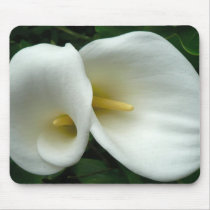 arum lilies mousemats