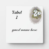 Arums bouquet placeholder photo plaques