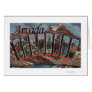 Arvada, Colorado - Large Letter Scenes Greeting Card
