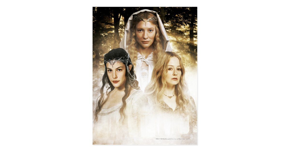 ARWEN™, Galadriel, Eowyn Postcard | Zazzle